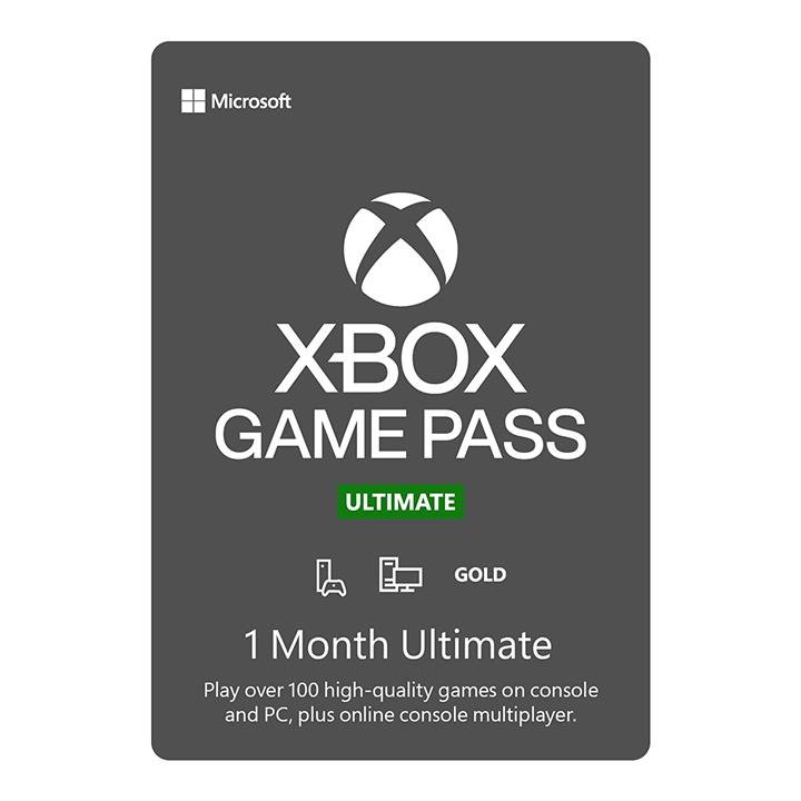 گیفت کارت GamePass Ultimate گلد + گیم پس التیمیت 1 ماهه